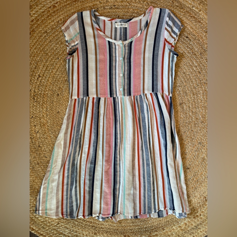Natural Life linen striped dress
